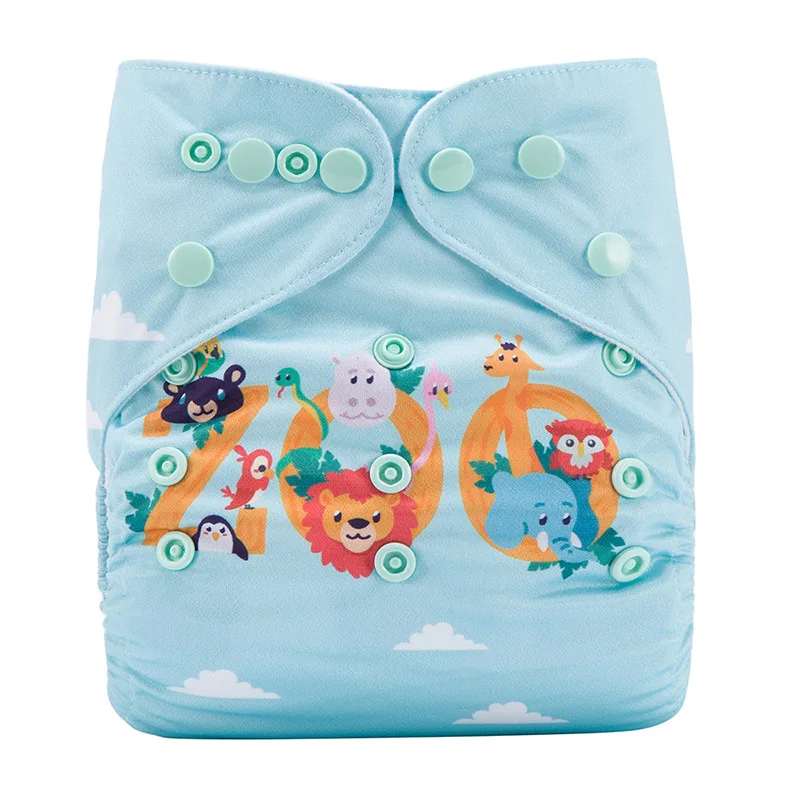 Органические Моющиеся Многоразовые детские подгузники многоразовые