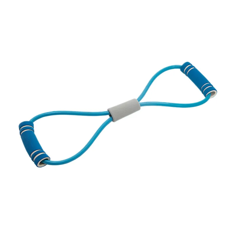 Фитнес резинка 4 трубки резистор латексная педаль тренажер для сидения Тяговая