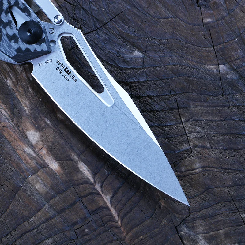 Green thorn zt0990 складной быстро открывающийся лезвие vg10 440Csteel + ручка из углеродного