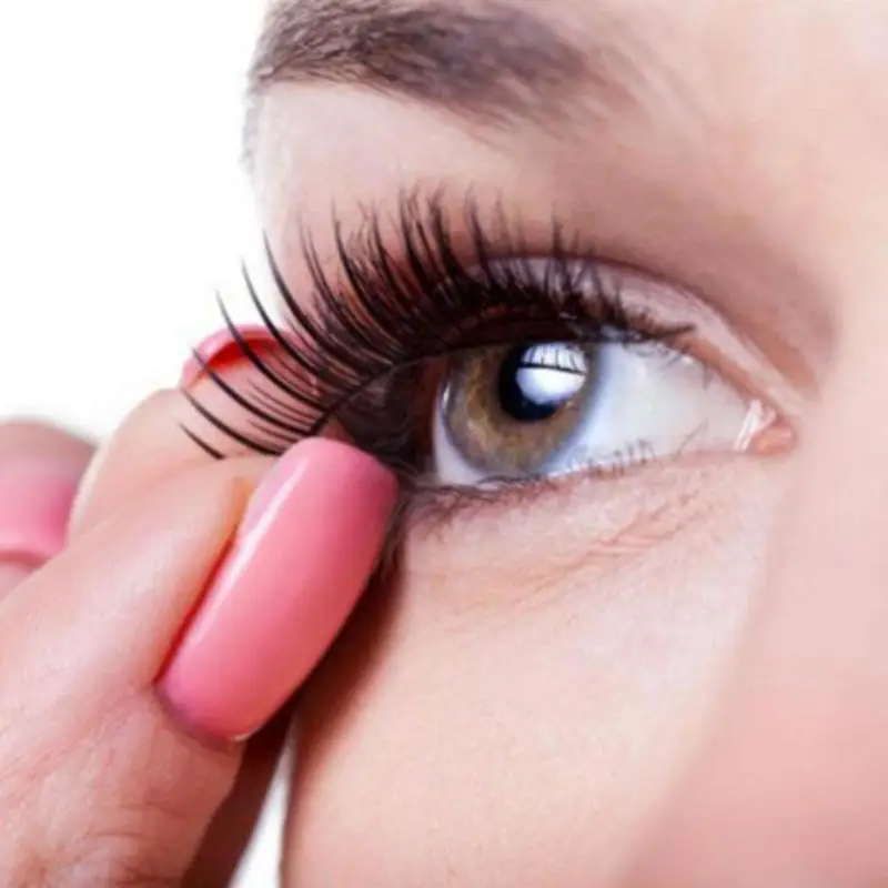 5 парт/компл. накладные ресницы для макияжа черные перекрещивающиеся мягкие