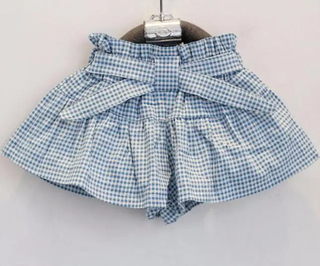 

2021 summer children's clothing girls cute bow shirt shirt top mesh shorts suit casual baby suit free shipping
