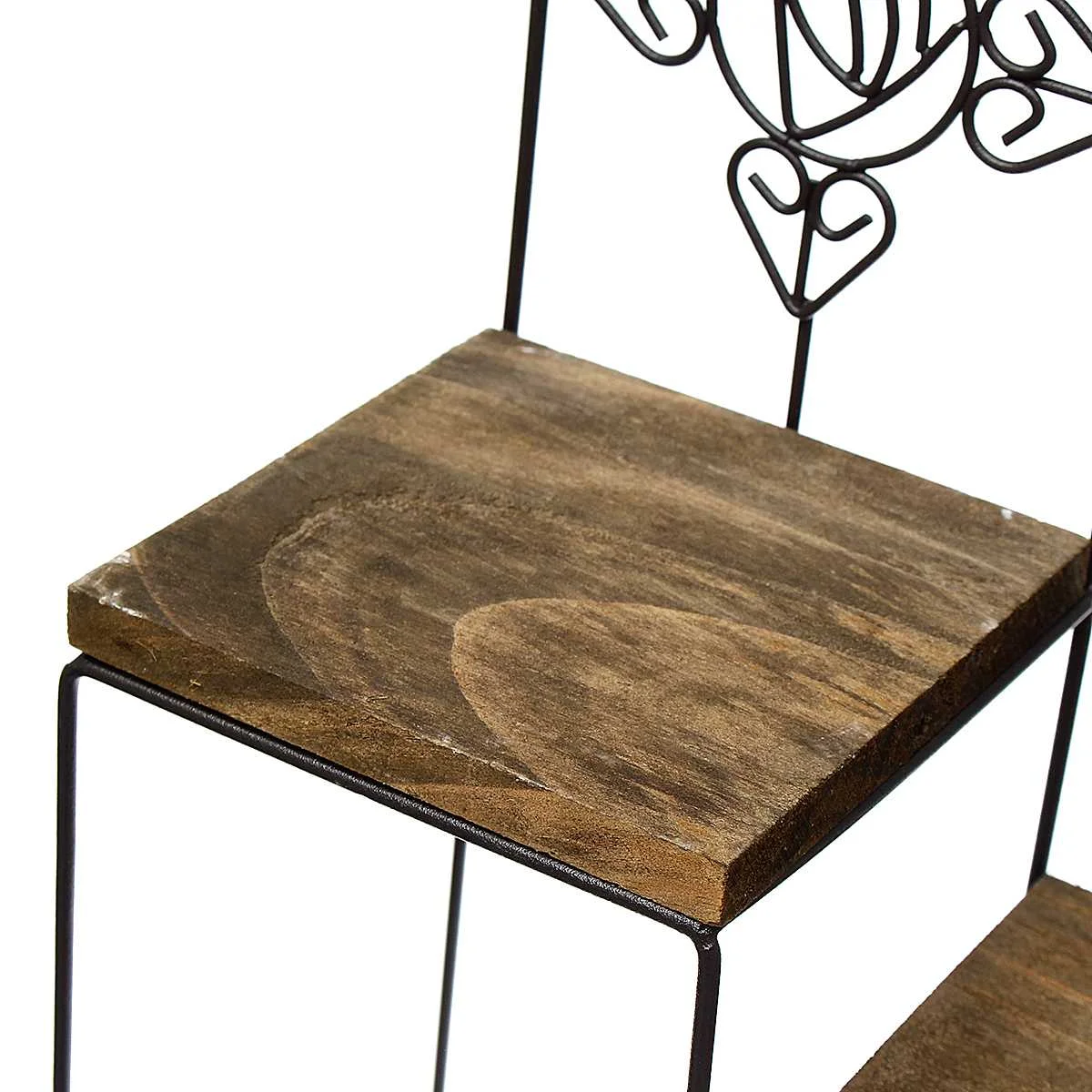 

Modern Decorative Iron Plant Rack Stand Wall Mounted Shelf Plants Succulent shelf Stair shape Desktop Garden flower Cafe