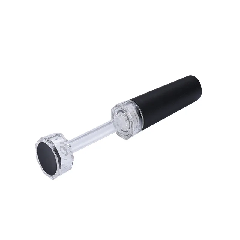 

1pcs 8.3x2.5cm Red Wine Vacuum Stopper Acrylic Silicone Wine Vacuum Stopper Aeration and Fresh-keeping Wine Stoppe Barware