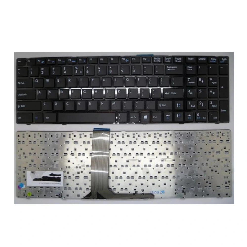 Английская клавиатура для ноутбука MSI GE60 GE70 GX60 GX70 GT60 GT70 GT780 GT783 MS-1762 MS-16GA 16GC 1757 1763 нам клавиатуры без подсветки