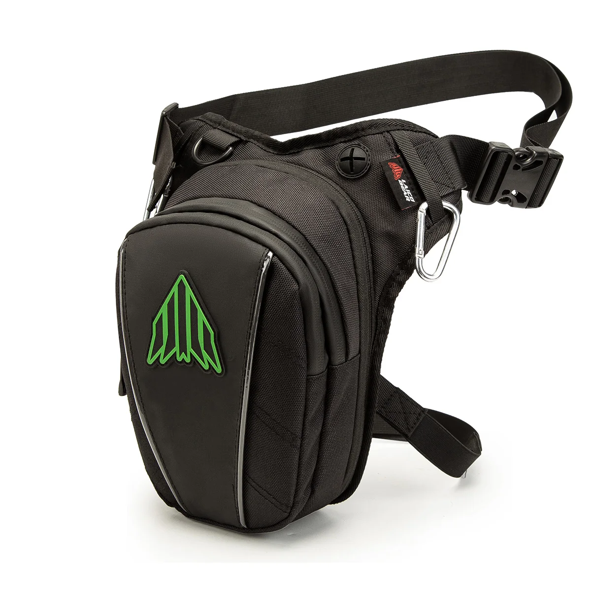 

Riding Leg Bag Waist Pack Carbon Fiber Belt Layers Waterproof Oxford Motorbike Bag Riding Travel Hiking Tool Bag