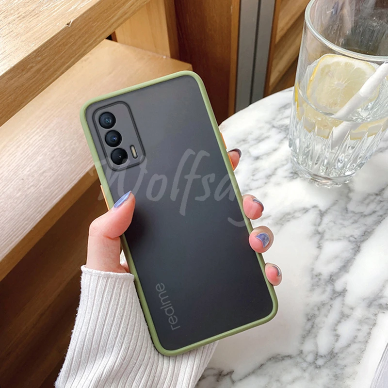 

Роскошный полупрозрачный мягкий чехол для Oppo Realme GT Neo, противоударный чехол для Realme GT Neo, чехол для Realme GT Neo RMX3031 6,43 дюйма