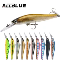 allblue nimble 70s deep diving minnow silent fishing lure 70mm 6 4g magnetic wobbler sinking bass pike trout artificial bait