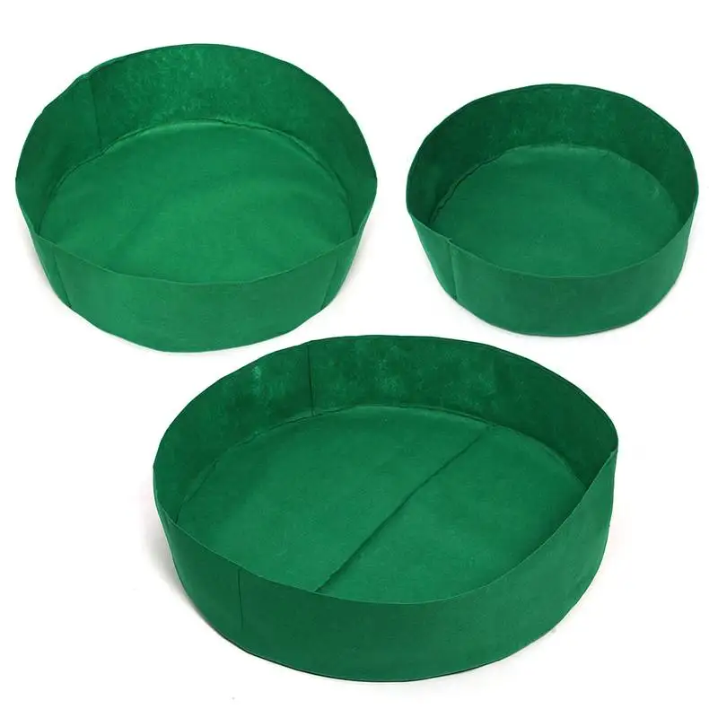 

15/50/100 Gallon Plant Garden Pots Grow Bags Pot Home Garden Tool Potato Strawberry Fabric Vegetable Flower Growing Pot