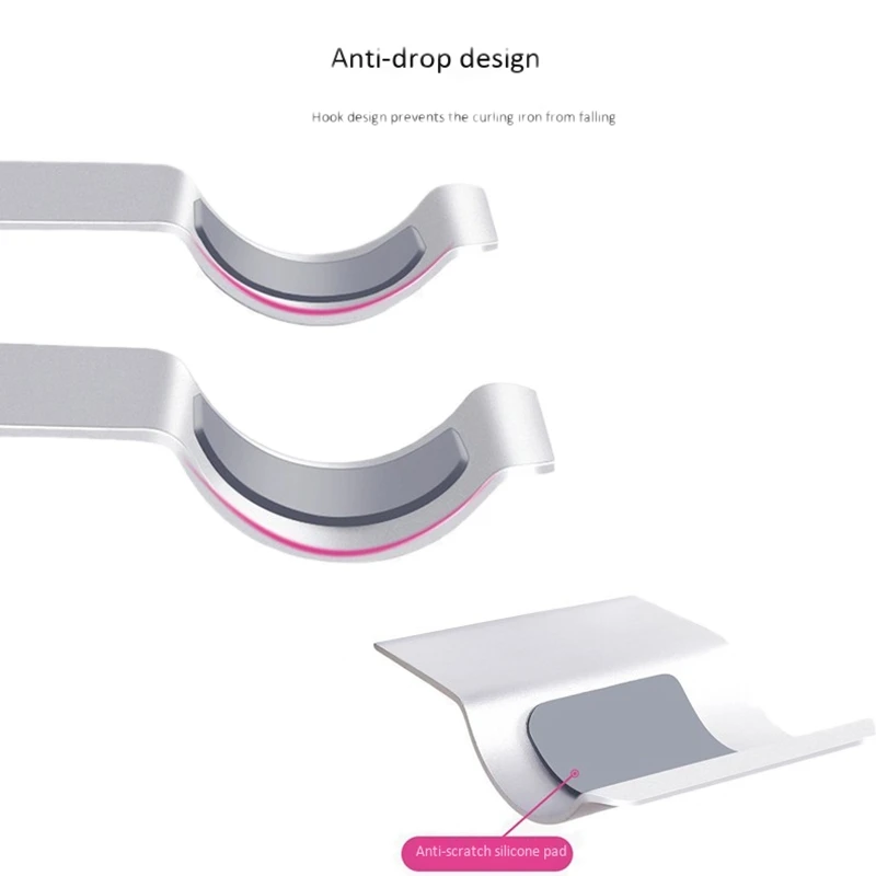 Стойка HTHL алюминиевая для сушки волос Dyson настенное крепление без гвоздей