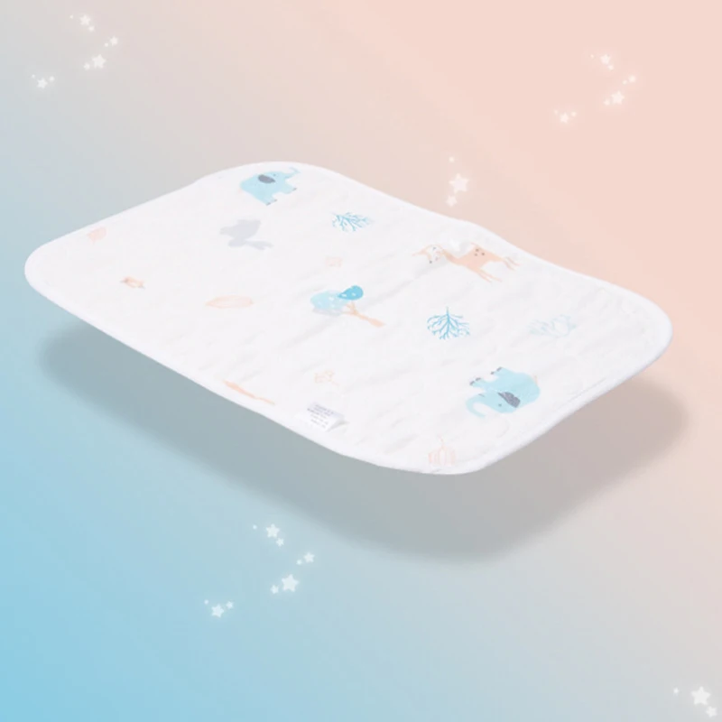 

Baby Waterproof Sheet Urine Changing Pads Urine Pad Burp Mattress Changing Mat Cartoon Reusable Infant Bedding Nappy