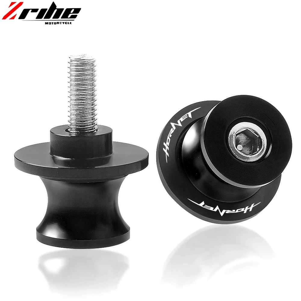 8mm black Мотоцикл с ЧПУ алюминиевый маятник Катушки слайдер стенд винты для Honda CB600F CB 600 F Hornet 599 CB 600 CB599 CB600F HORNET - Цвет: 8mm black