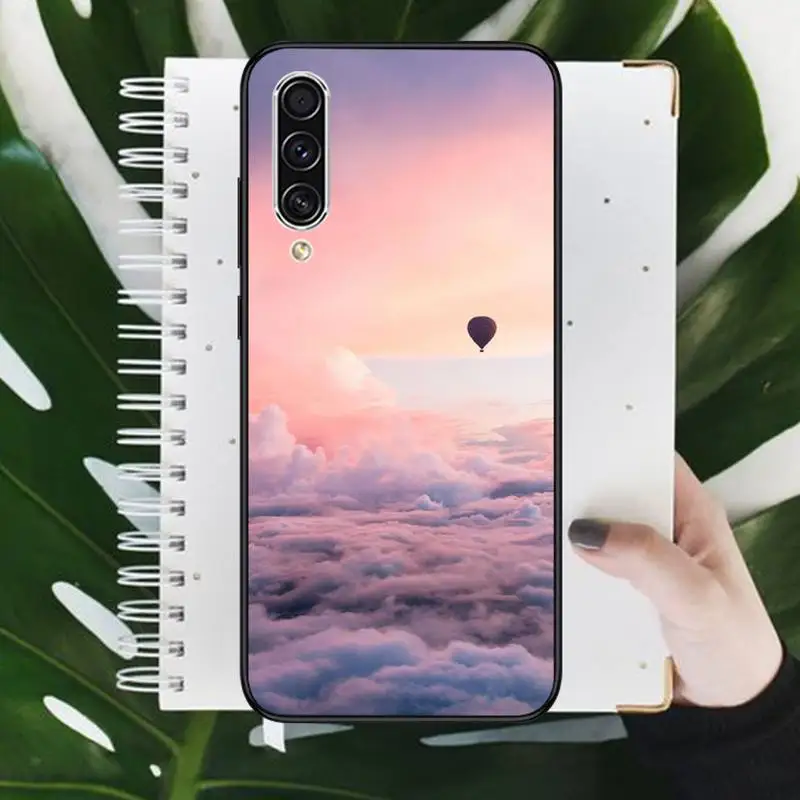 

hot air balloon Phone Case For Samsung A20 A30 30s A40 A7 2018 J2 J7 prime J4 Plus S5 Note 9 10 Plus