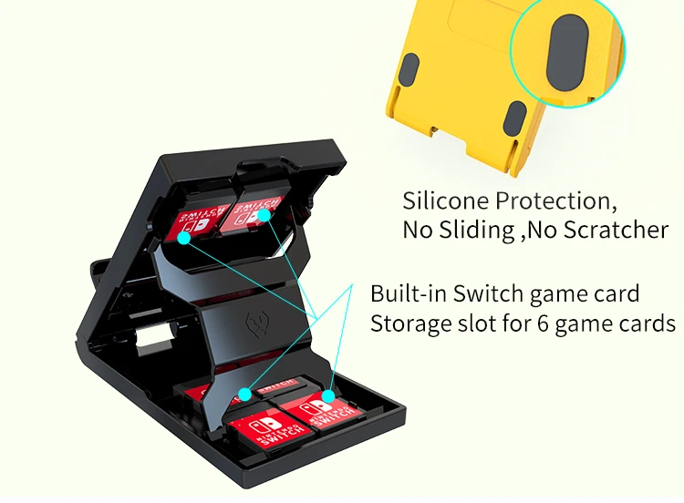 

AOLION Nitendo Nintend Switch/Lite Portable Adjustable Stand Console Case Bracket for Nintendo Switch Game Accessories