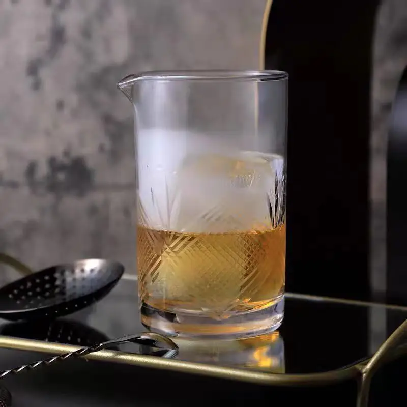 

Bar Utensils: Japanese Crystal Mixing Cups and Male Cups