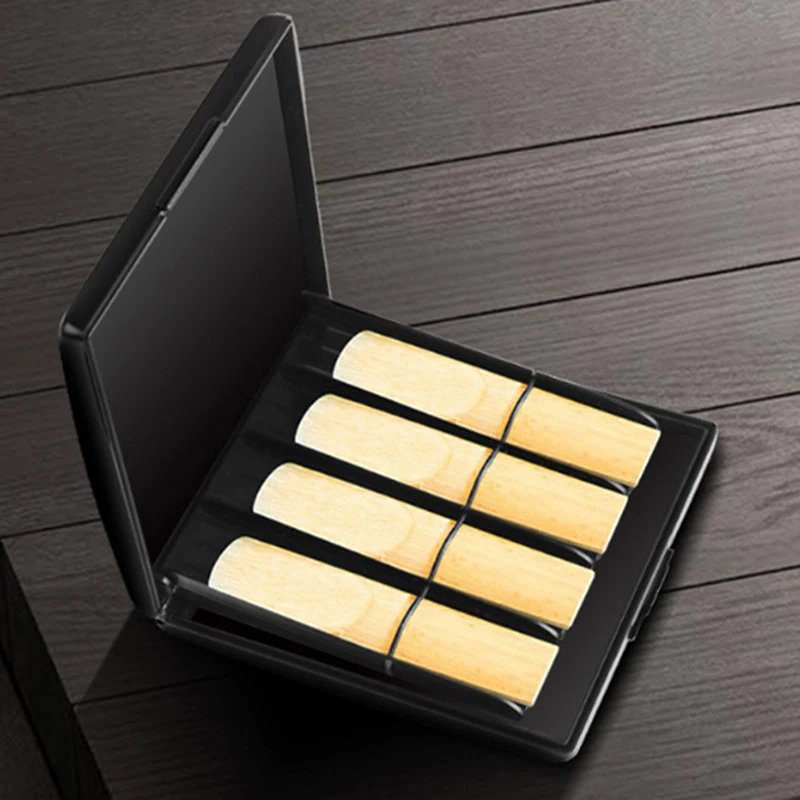 

Waterdichte Sax Rieten Opbergdoos Kan Houden 8 Stuks Riet Reed Saxophone Reed Box Kwaliteit Slijtvaste Saxofoon Rieten Case Box