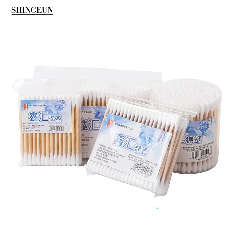 Ватные палочки с двойной головкой многофункциональные безопасные