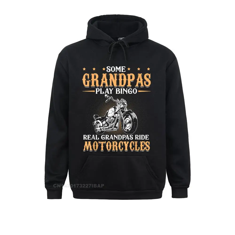 

Real Grandpas Ride Motorcycles For Grandfather Hoodies Christmas New Arrival Preppy Style Women's Sweatshirts Moto Biker Clothes