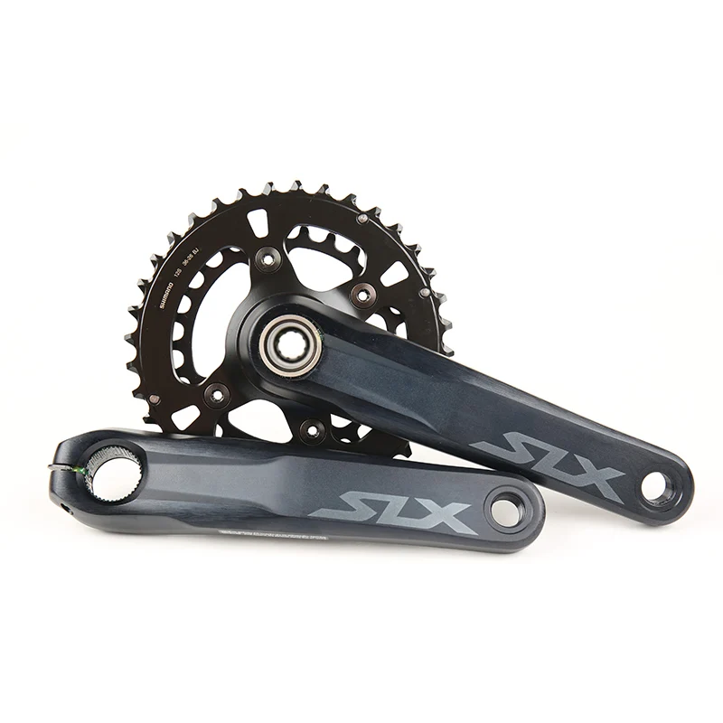 Shimano SLX FC M7100 2x12 скоростной коленчатый набор MTB велосипедный полый Tech II 36-26T 170 мм
