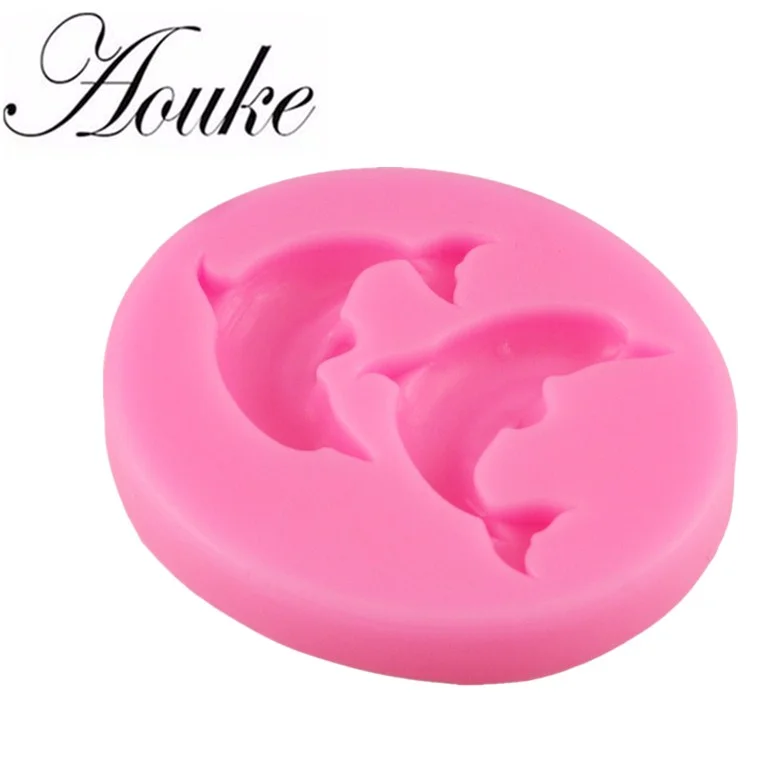 Aouke Дельфин гиппокамп силиконовая форма эпоксидная смола | Дом и сад
