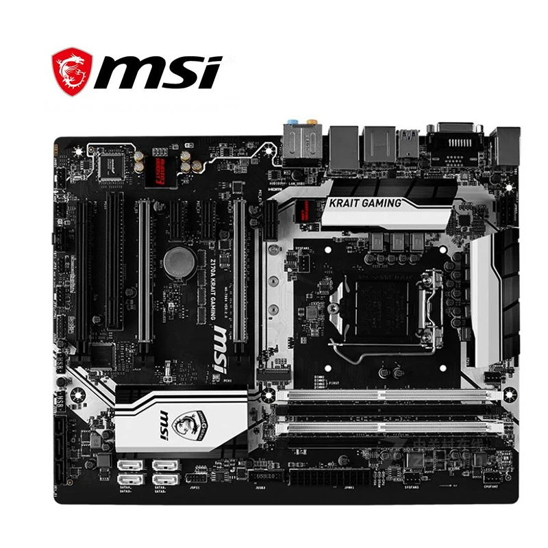 Игровая материнская плата для MSI Z170A kсокращения LGA 1151 DDR4 Intel Z170 Z170M десктопная SATA III