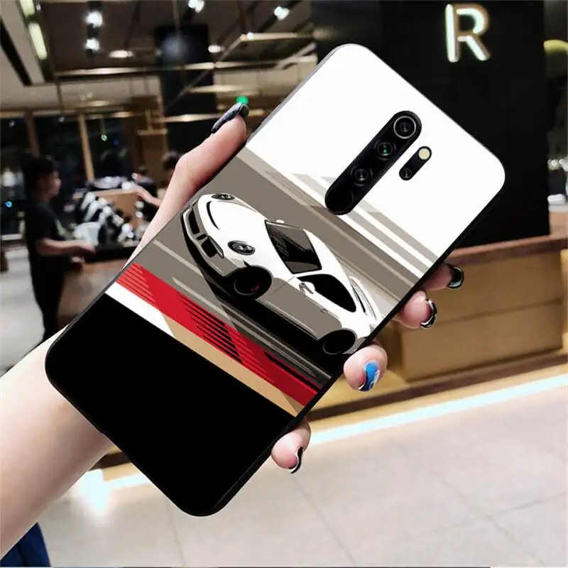 

NBDRUICAI Luxury car brand 911 Custom Soft Phone Case for Redmi Note 9 8 8T 8A 7 6 6A Go Pro Max Redmi 9 K20