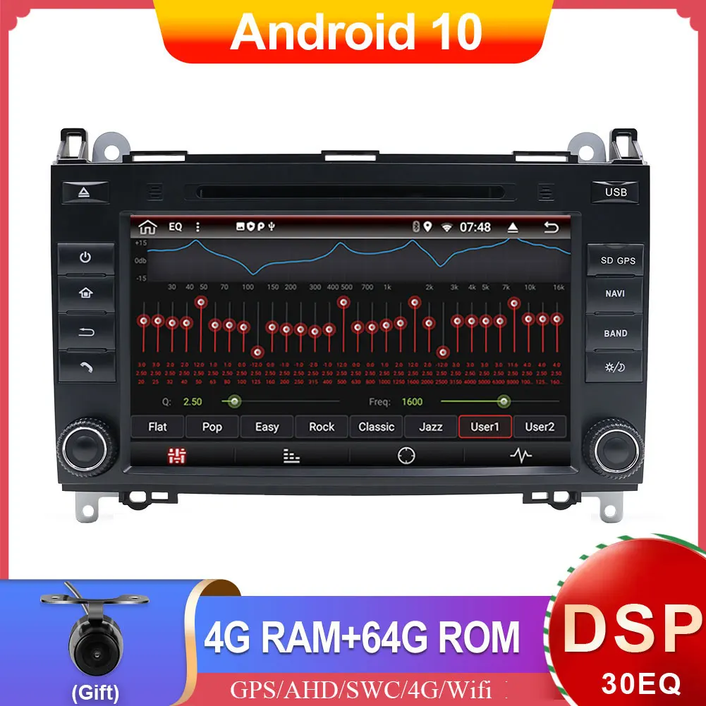 

DSP PX6 радио 2 din android 10 автомобильный стерео dvd gps плеер для Mercedes Benz Sprinter/Vito/Viano/W906/W169/W245/W639