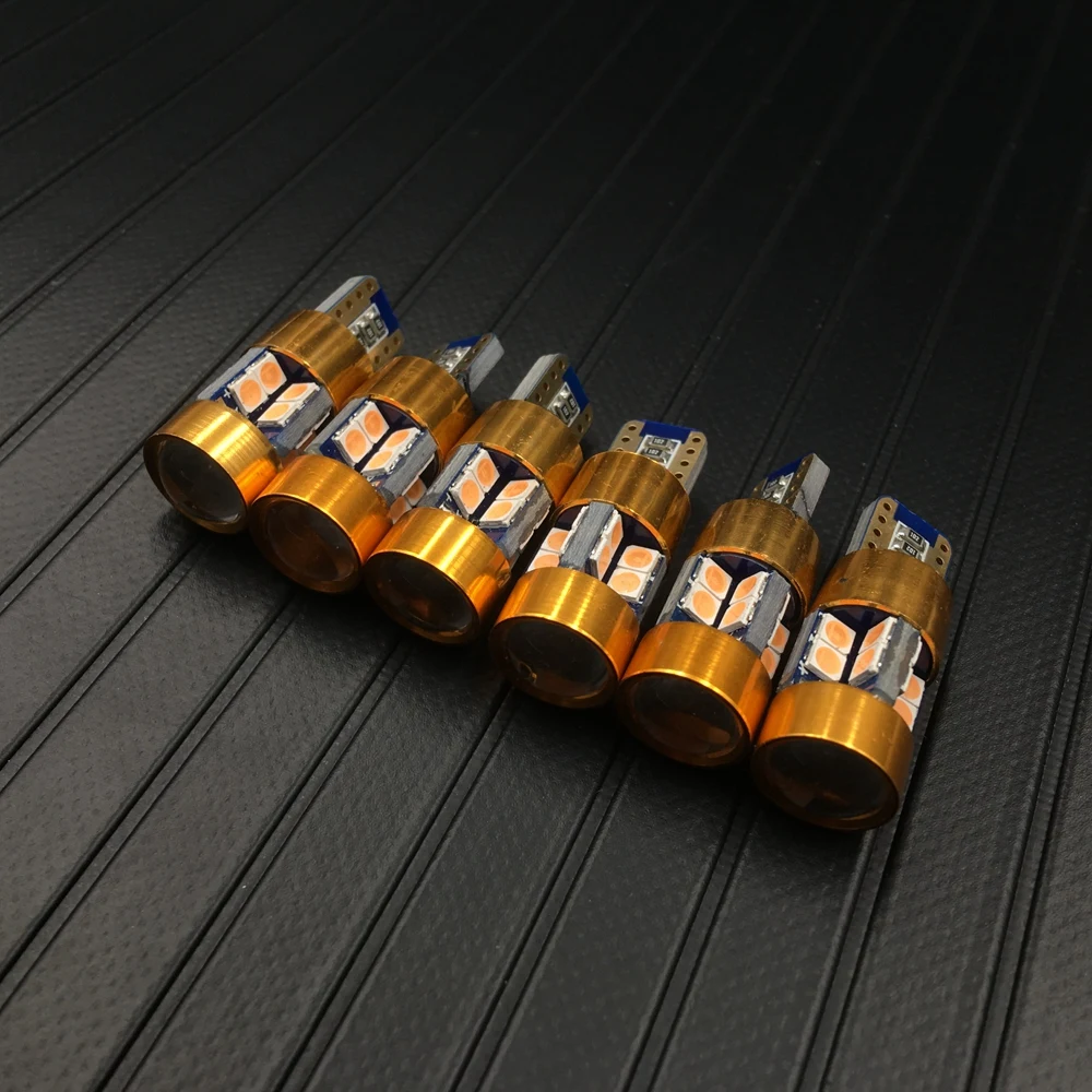 Красный T10 19SMD 3030 лампы Автомобильный светодиодный светильник WY5W 194 168 стояночный