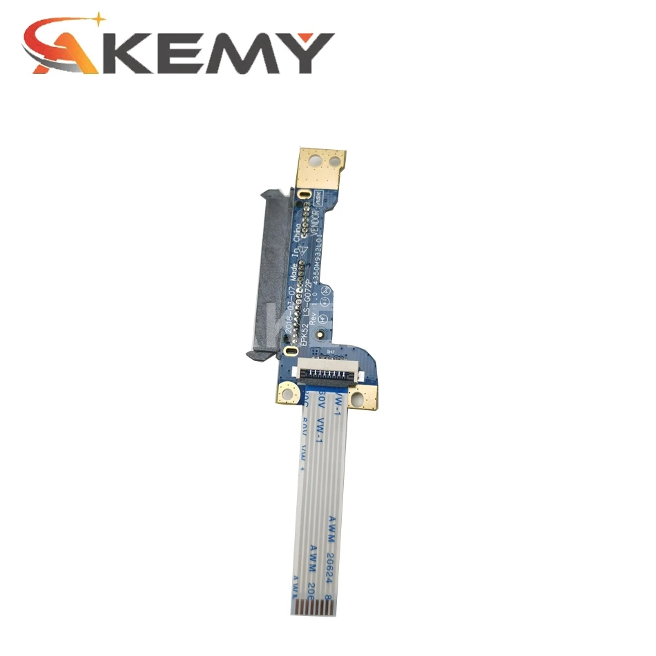 Akemy новый оригинальный для For HP 15-DA 15-DB HDD жесткий диск разъем кабельная плата LS-G072P