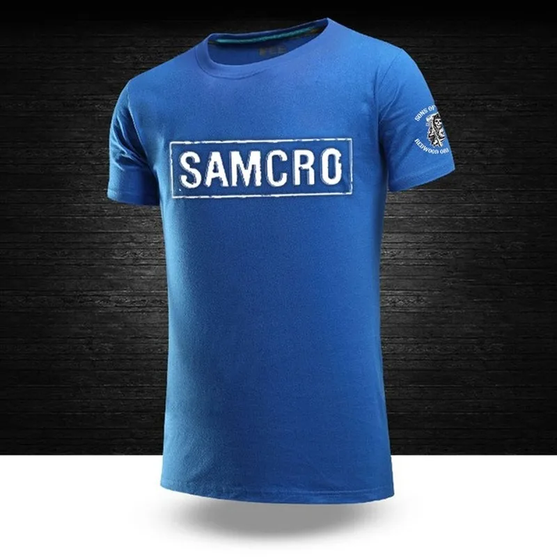 

Летние мужские футболки с коротким рукавом, 2021 хлопок, с круглым вырезом