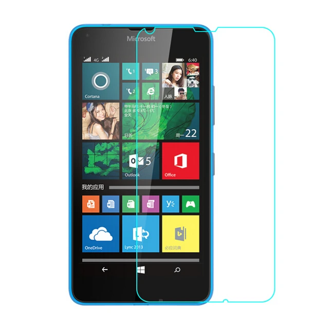 0 3 мм 2.5D нанометр закаленное стекло Защита экрана для Microsoft Nokia Lumia 640 защитная