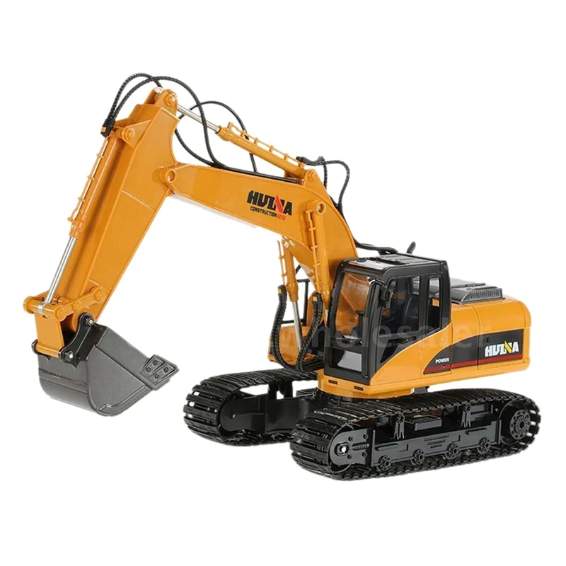 Huina 1550 1:14 2 4 ГГц 15Ch Rc автомобиль сплав экскаватор Rtr мальчик дети взрослые игрушки