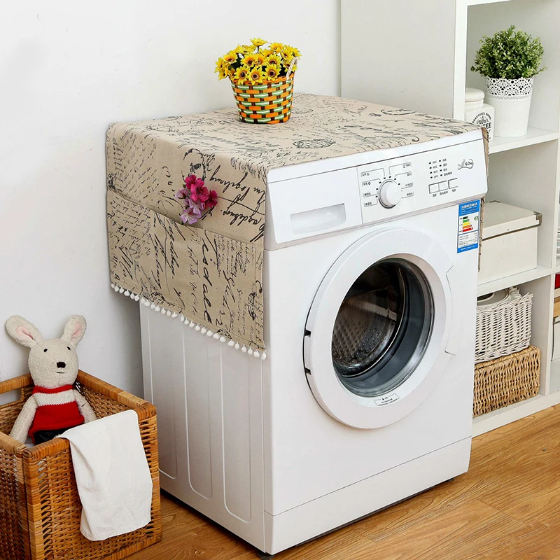 Чехол для стиральной машины на роликах новинка 2019 пылезащитные Чехлы в сельском