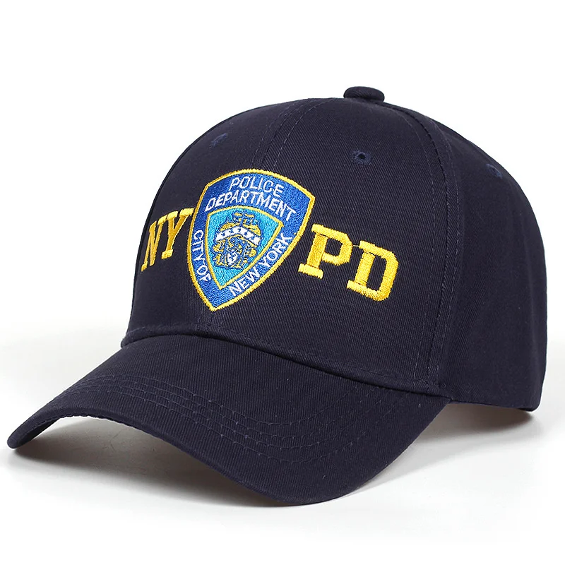 

High Quality Gorras De Beisbol NYPD Embroidery Snapback Cap Bone Cotton Baseball Hat For Men Women Tactical Bonnet Casquette