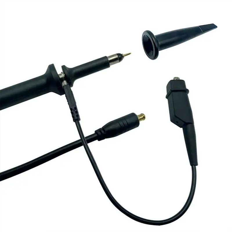 60 MHz Oscilloscope Clip Probes with Accessory Kit for DSO MCX-Probe-x1-amp-x10 Black CNIM Hot |