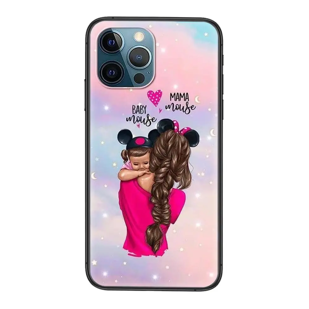 Для женщин для Xiaomi Mi11 M10 Mi10I Mi10S Mi10T Mi9 CC9 Note10 Poco F3 X3 Lite Pro Ultra NFC Baby Mom Girl Мягкий ТПУ