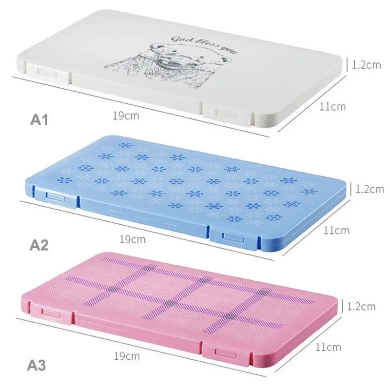 

Mask storage box mask packaging box moisture-proof and dustproof portable plastic rectangular storage box disposable mask box