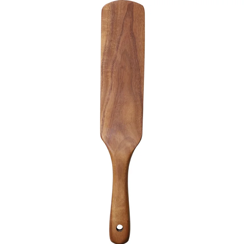 

Muso Wood Kitchenware Cooking Utensils Set Wooden Spatula Heat Resistant Kitchen Tool Non-Stick Cookware for Home and Kitche