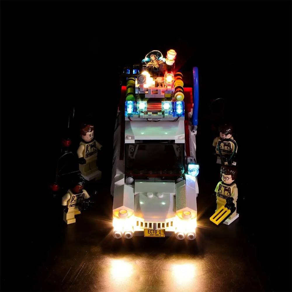Светильник КА для 21108 строительных блоков Ghost Ecto-1 Busters совместимы с 16032