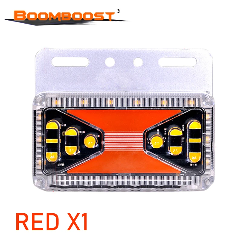 4 видов блестящие СВЕТОДИОДНЫЙ дорожный бортовой светильник Водонепроницаемый 1