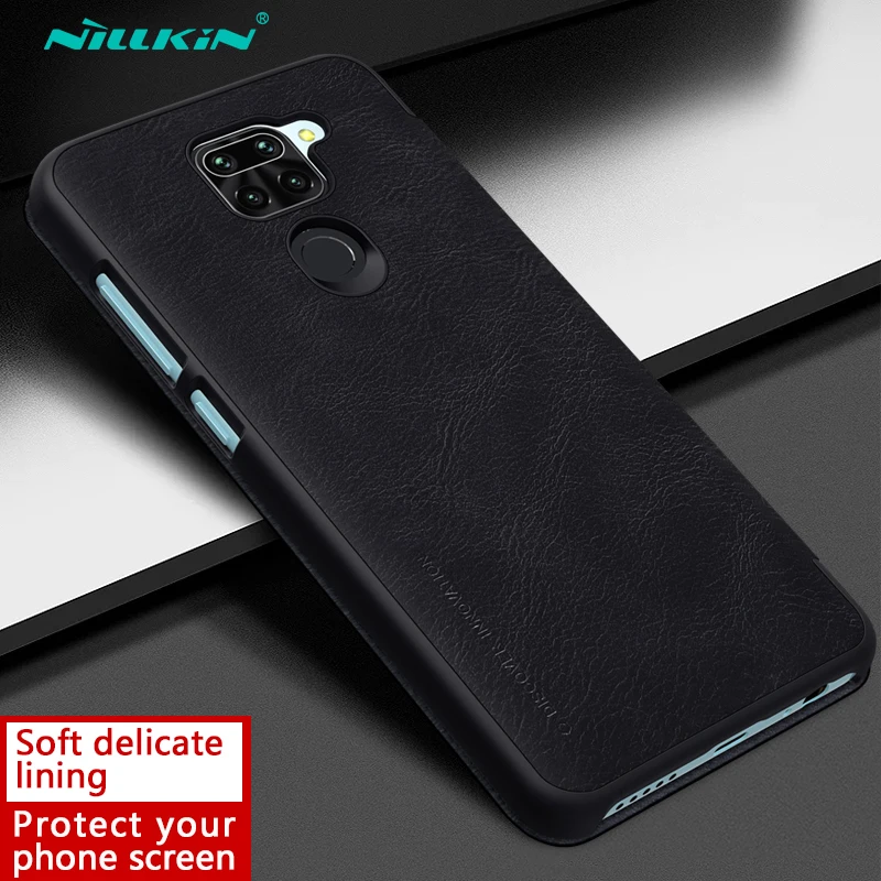 

Чехол-книжка для Xiaomi Redmi Note 9, Note 9, NILLKIN Qin, из искусственной кожи
