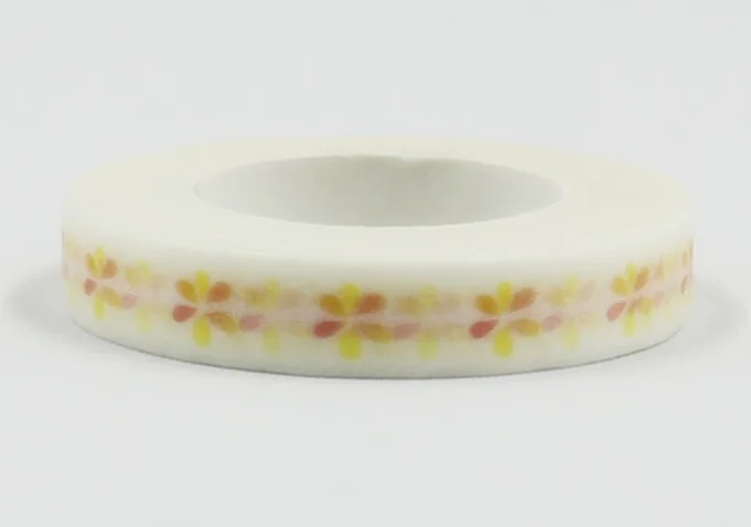 

8mmx10m happy flower decorative washi masking tape(1piece)