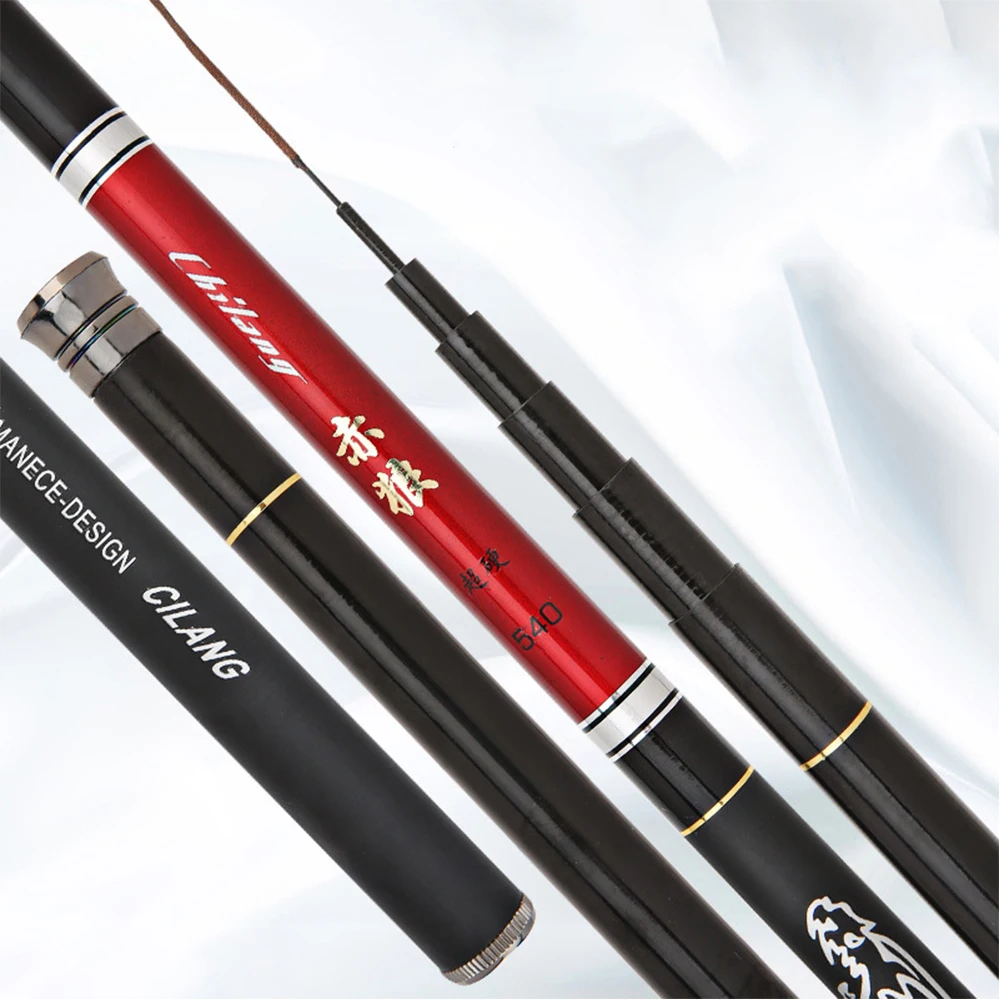 

Telescopic Rod Ultra-light Hand Glass Fiber Pole Hand Fishing Rod Fishing Pole Fishing Tackle 2.7/3.6/4.5/5.4/6.3/7.2m X113G