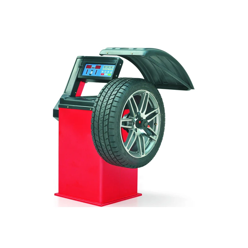 Автоматический балансировочный станок для колес| |