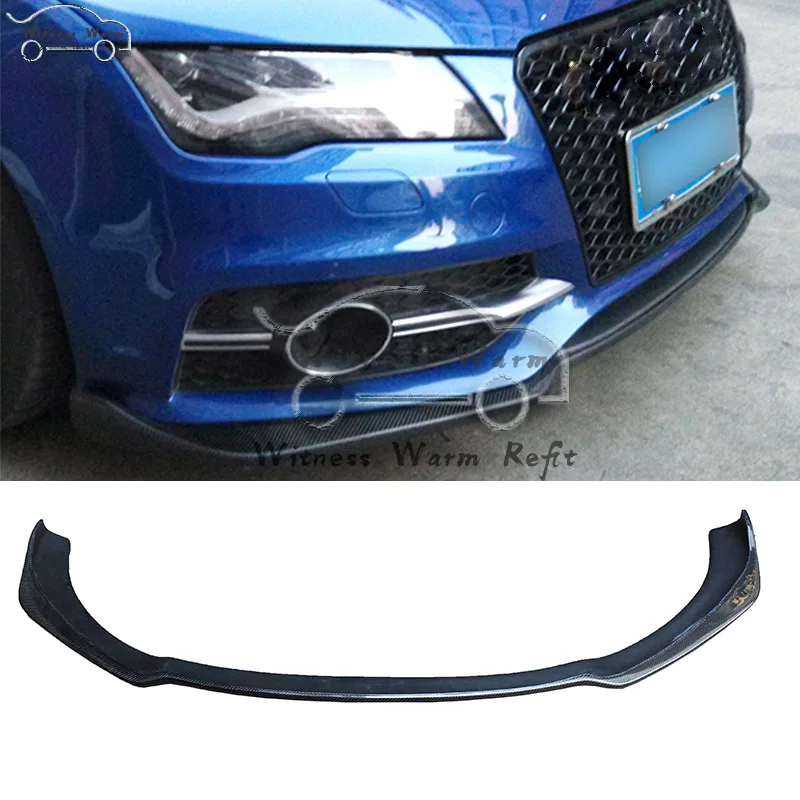 Спойлер для Audi A7 передний спойлер из углеродного волокна Sline/S7 12 15|Амортизаторы| |