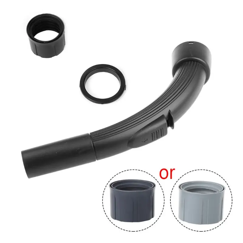 

32mm Vacuum Cleaner Hose Handle Plastic Bent End Curved Filter Nozzle Spare Part H05F