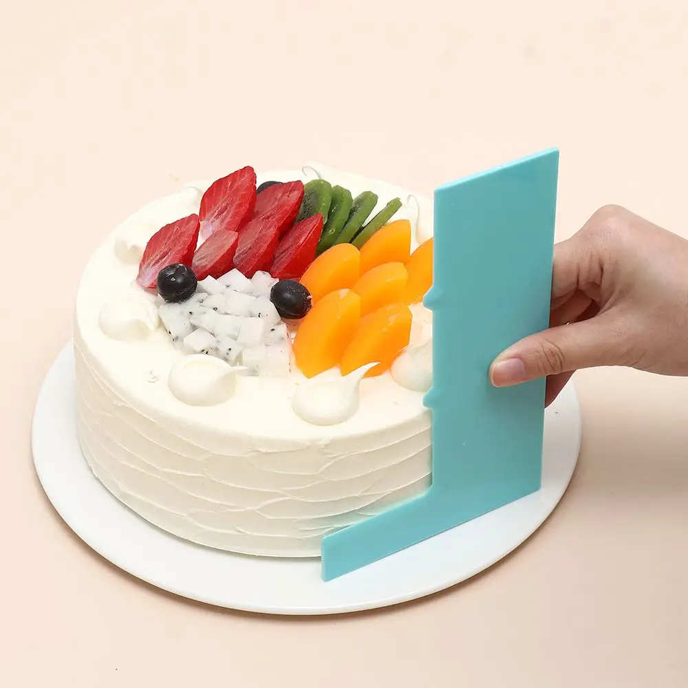 

shape Cake Decorative Mousse Cream Baking & Pastry Spatulas Cake Pattern Scraper Baking Utensils Cream Scraper