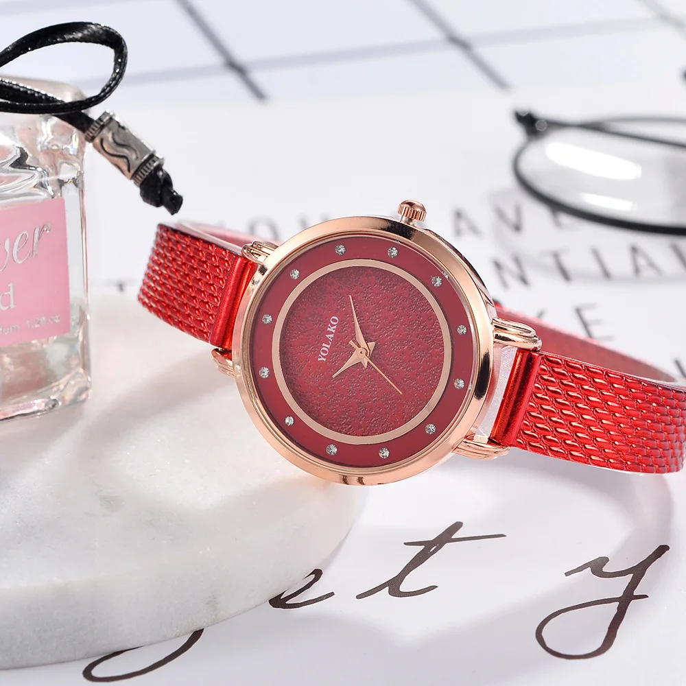 Простые Женские часы с пластиковым ремешком кварцевые цифровые женские Reloj Mujer