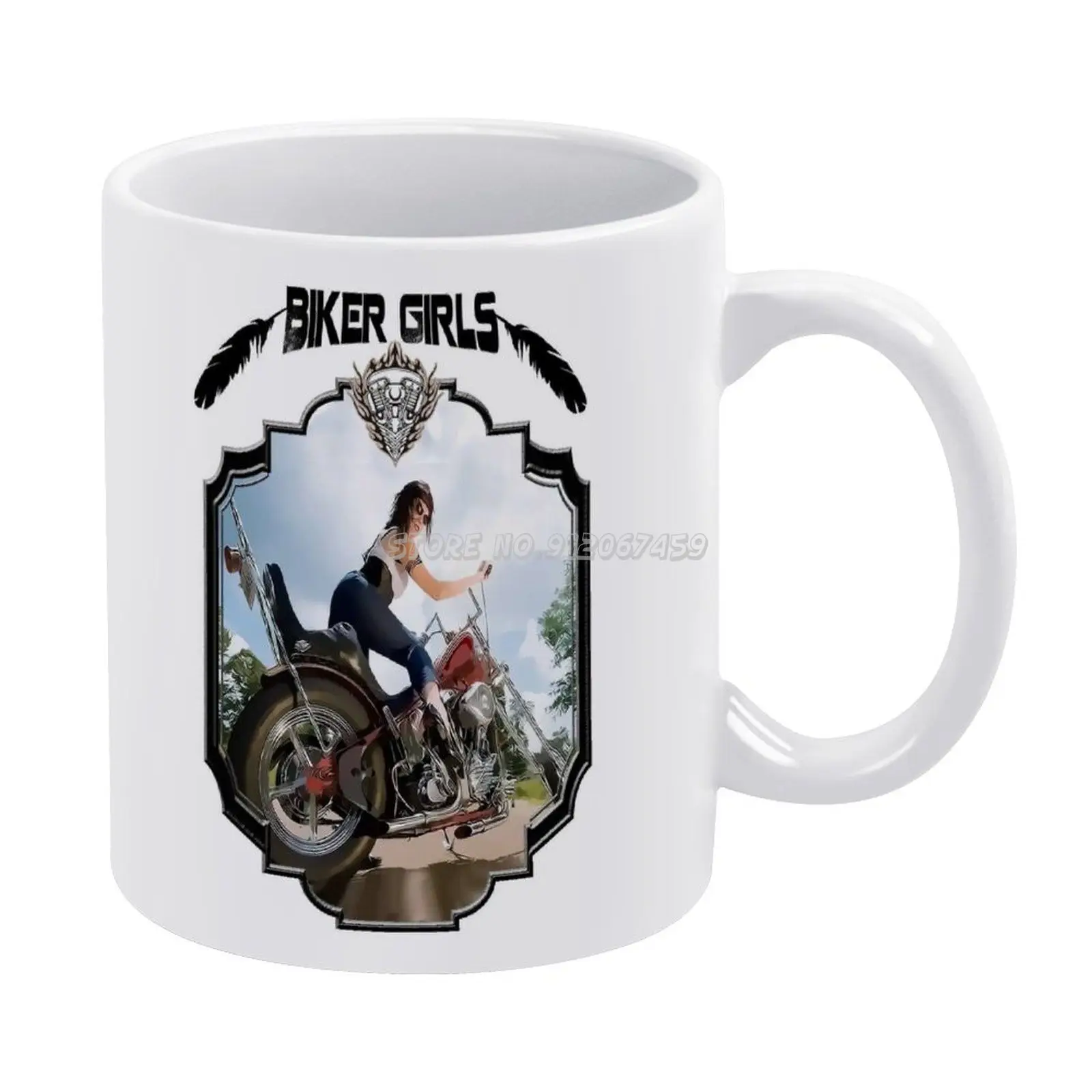 

Наволочки для подушек Bikers Girls.1 в виде кофейных кружек