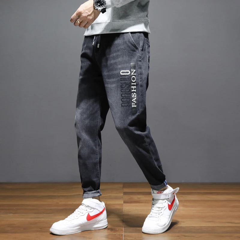 

Casual Wide Leg Oversize baggy Jeans Cargo Denim Overalls Jeans for Men Trousers Men's Pants