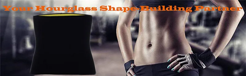 LAZAWG Women Waist Cincher Hot Sweat Belt Neoprene Waist Cincher Gym Workout Sauna Sweat Girdle Tummy Control Fat Burn Corset